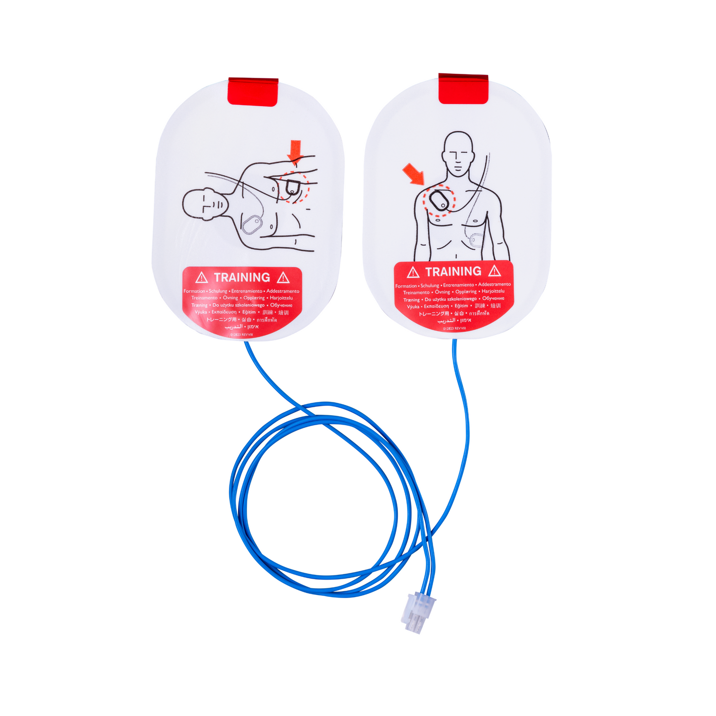 Philips HS1 vervangende trainingselektroden voor volwassenen