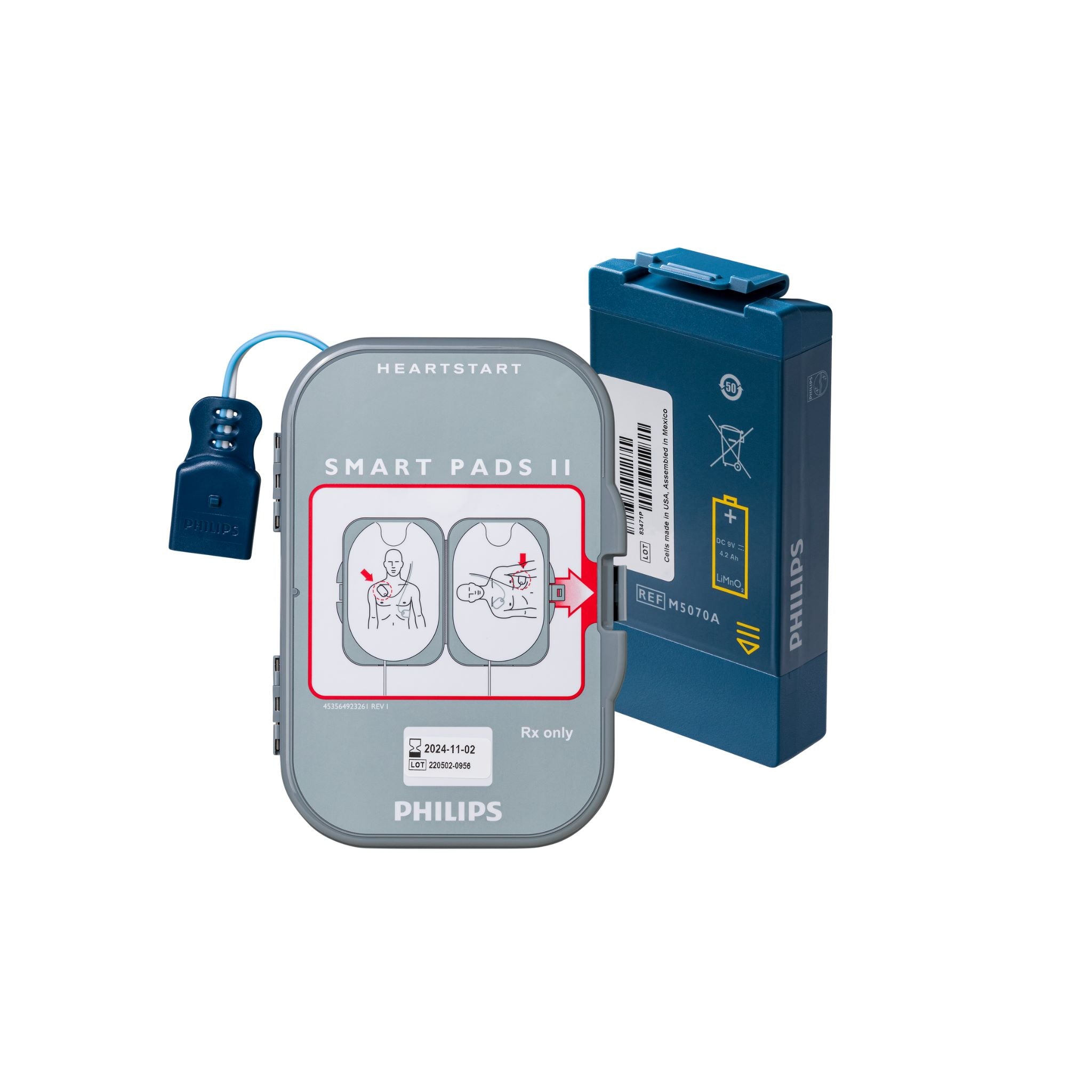 Voordeelset: Philips FRx batterij & elektroden
