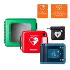 Philips FRx AED-pakket voor buiten incl. buitenkast, 5 jaar service & training