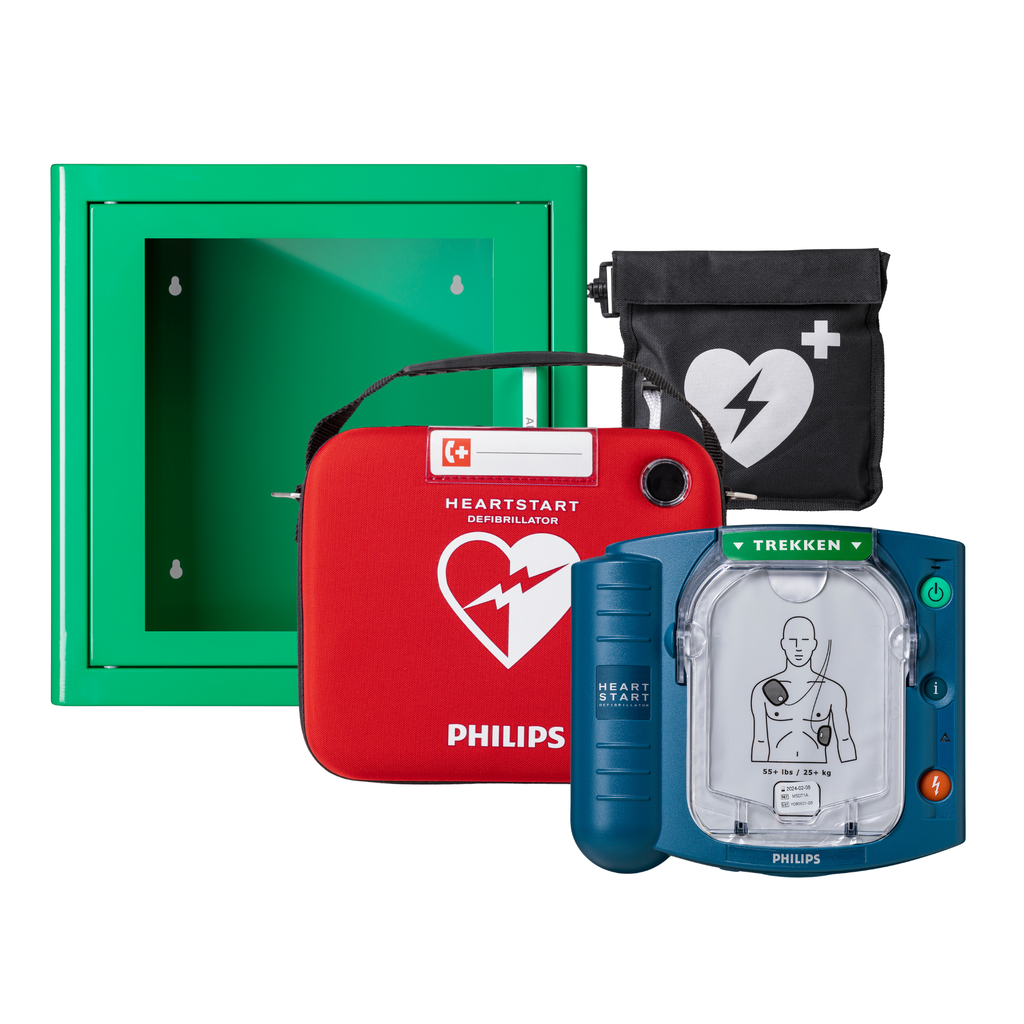 Philips HS1 AED met ARKY binnenkast en 5 jaar All-In service