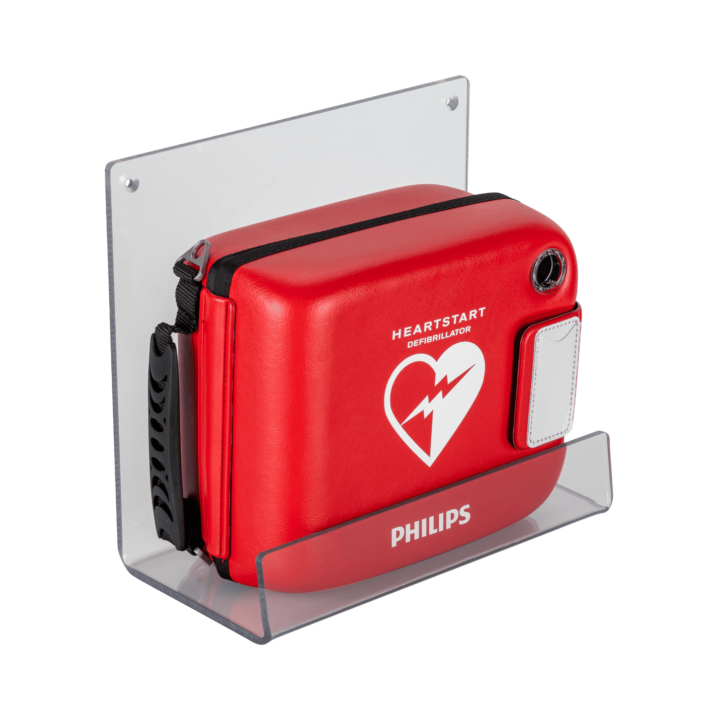 Perspex wandbeugel voor FRx of HS1 met brede tas