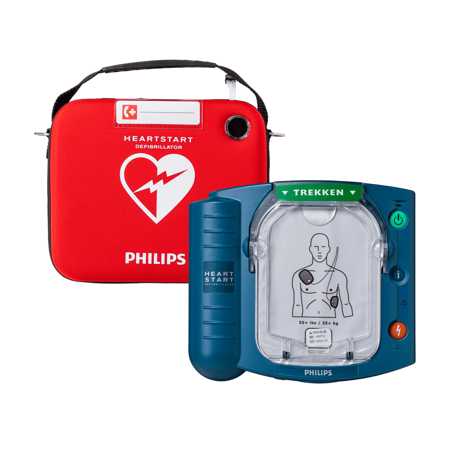 Philips HS1 AED body met draagtas - excl batterij & elektroden