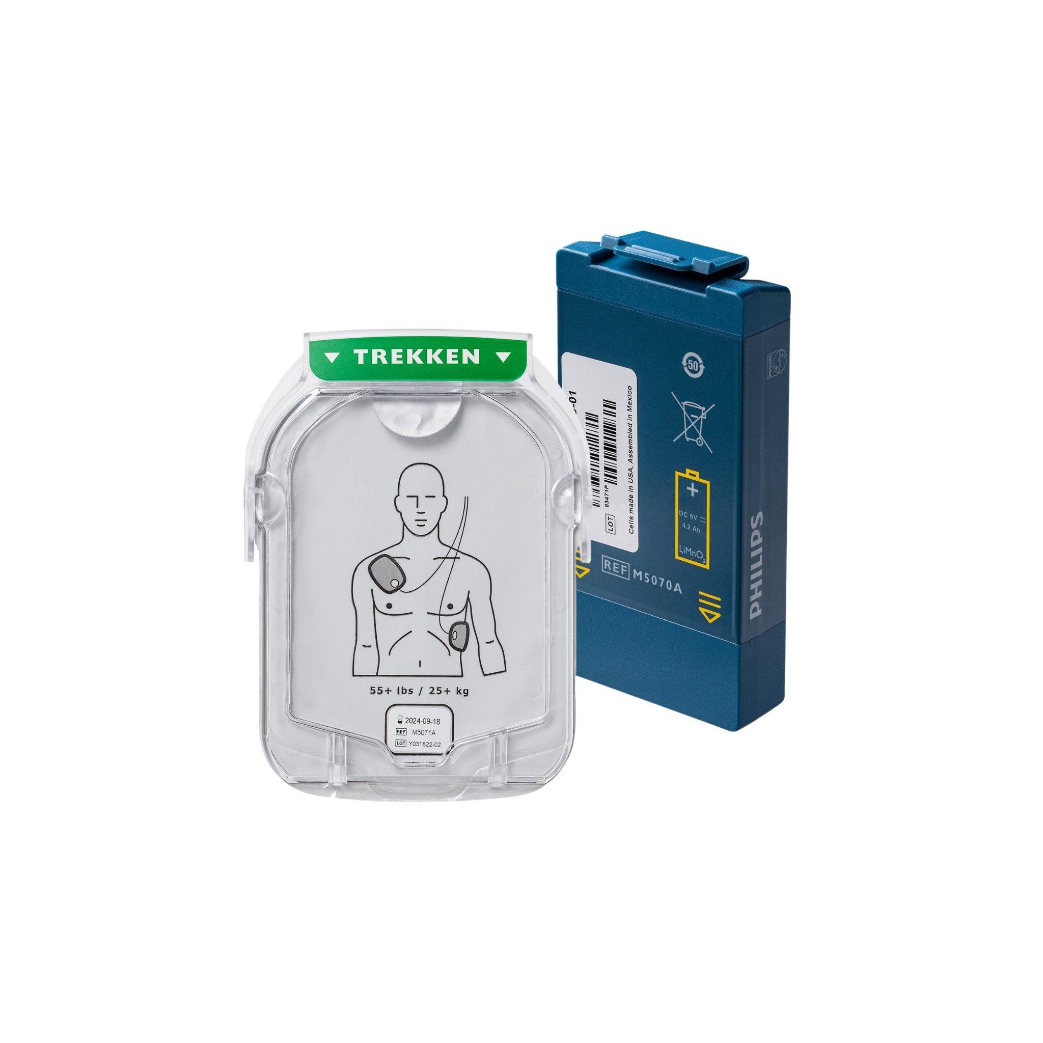 Philips HS1 AED met binnenkast en 2 jaar service Basic