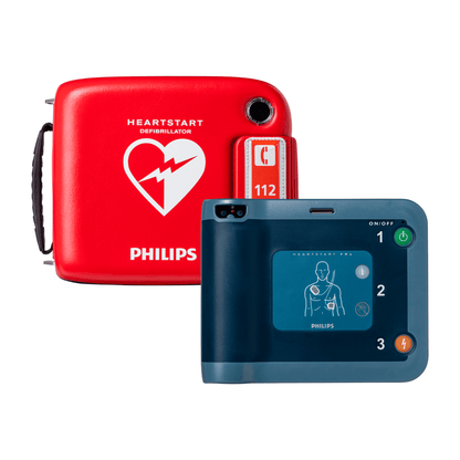 Philips FRx AED met buitenkast, training en 2 jaar gratis service