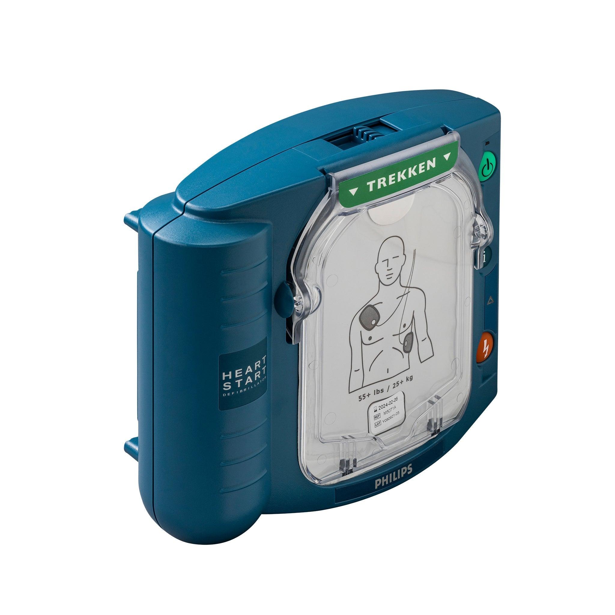 Philips HS1 AED met binnenkast en 2 jaar service Basic