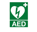 Sticker AED logo 15x20 - ProCardio - AED sticker 15x20